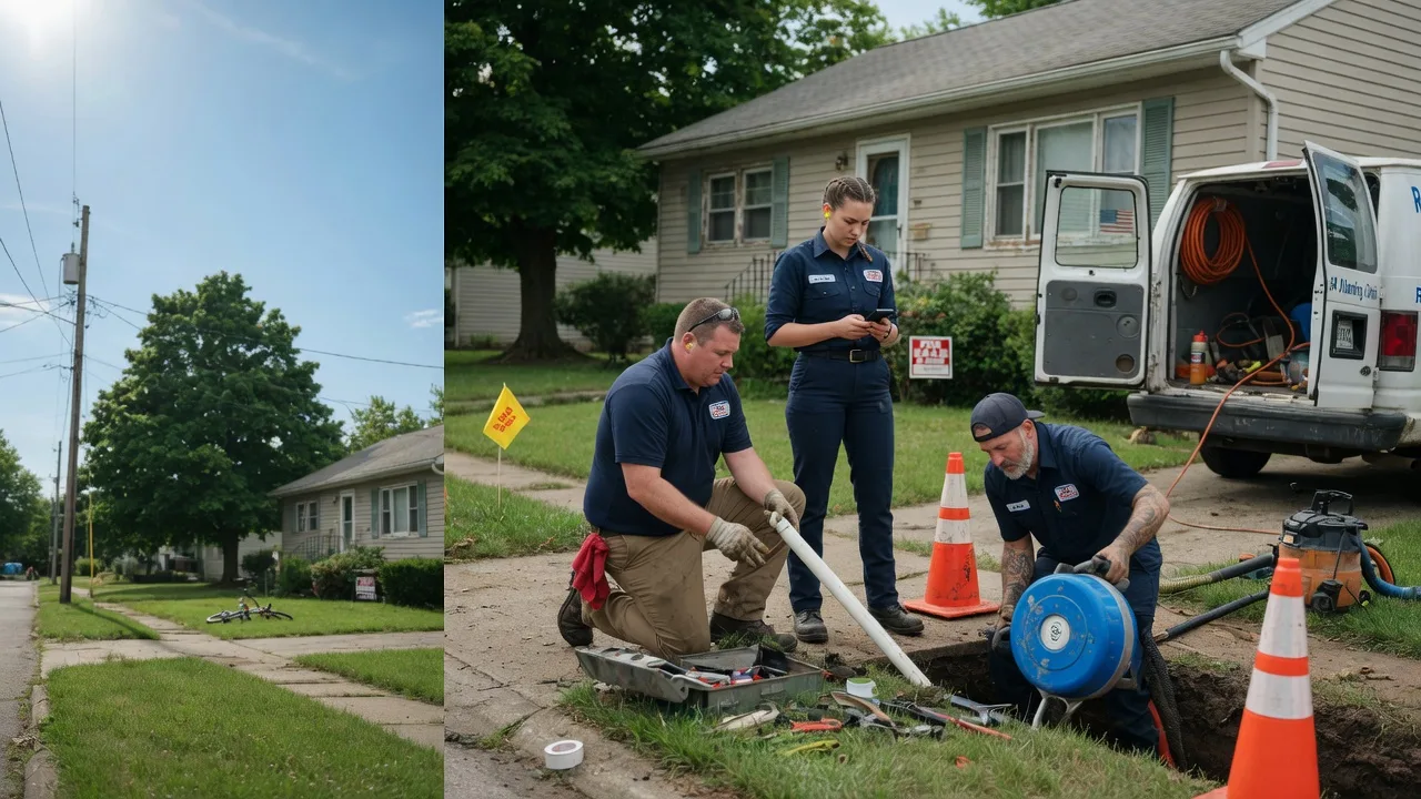 Sewer Line Repair in Eskdale, WV near me